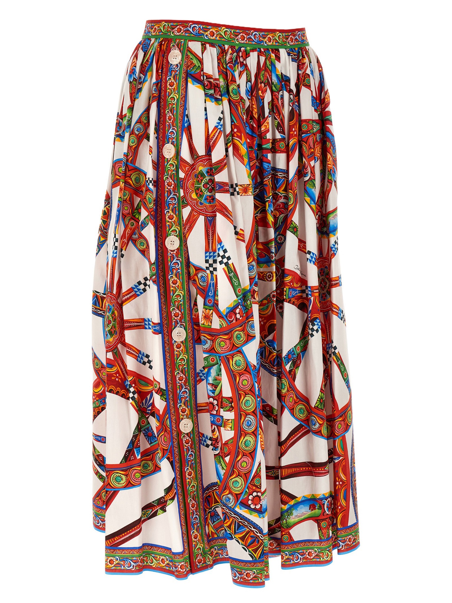 [Dolce & Gabbana] Midi skirt FW26 F4DDUTGDDTFS9000