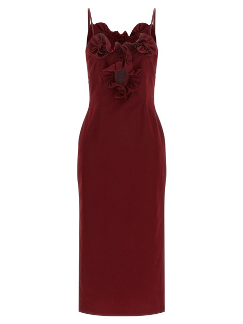 [MAGDA BUTRYM] Sleeveless dress FW26 653726BORDEAUX