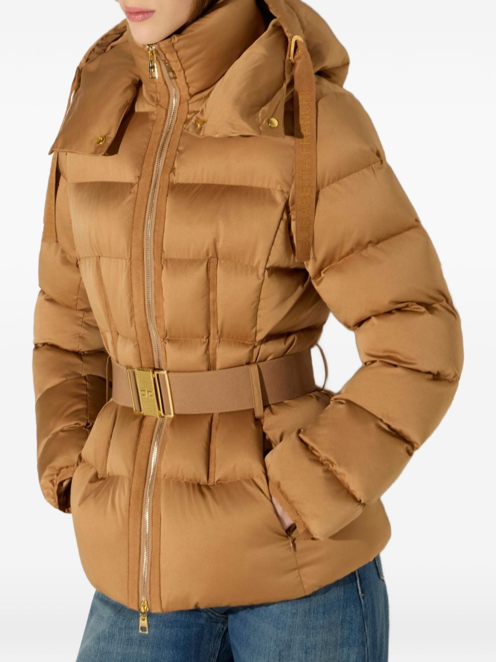 [ELISABETTA FRANCHI] Down jacket FW26 PI92D66E2AI6
