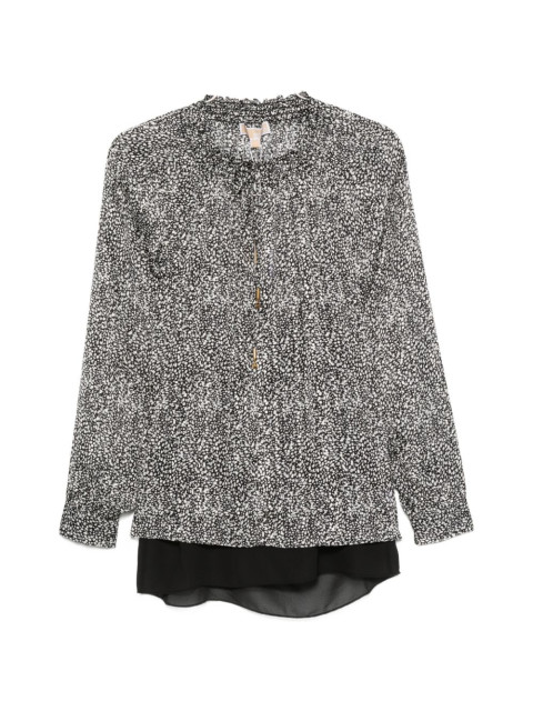 [Michael Kors] Shirts Long Sleeve FW26 MT6410BL3E 004