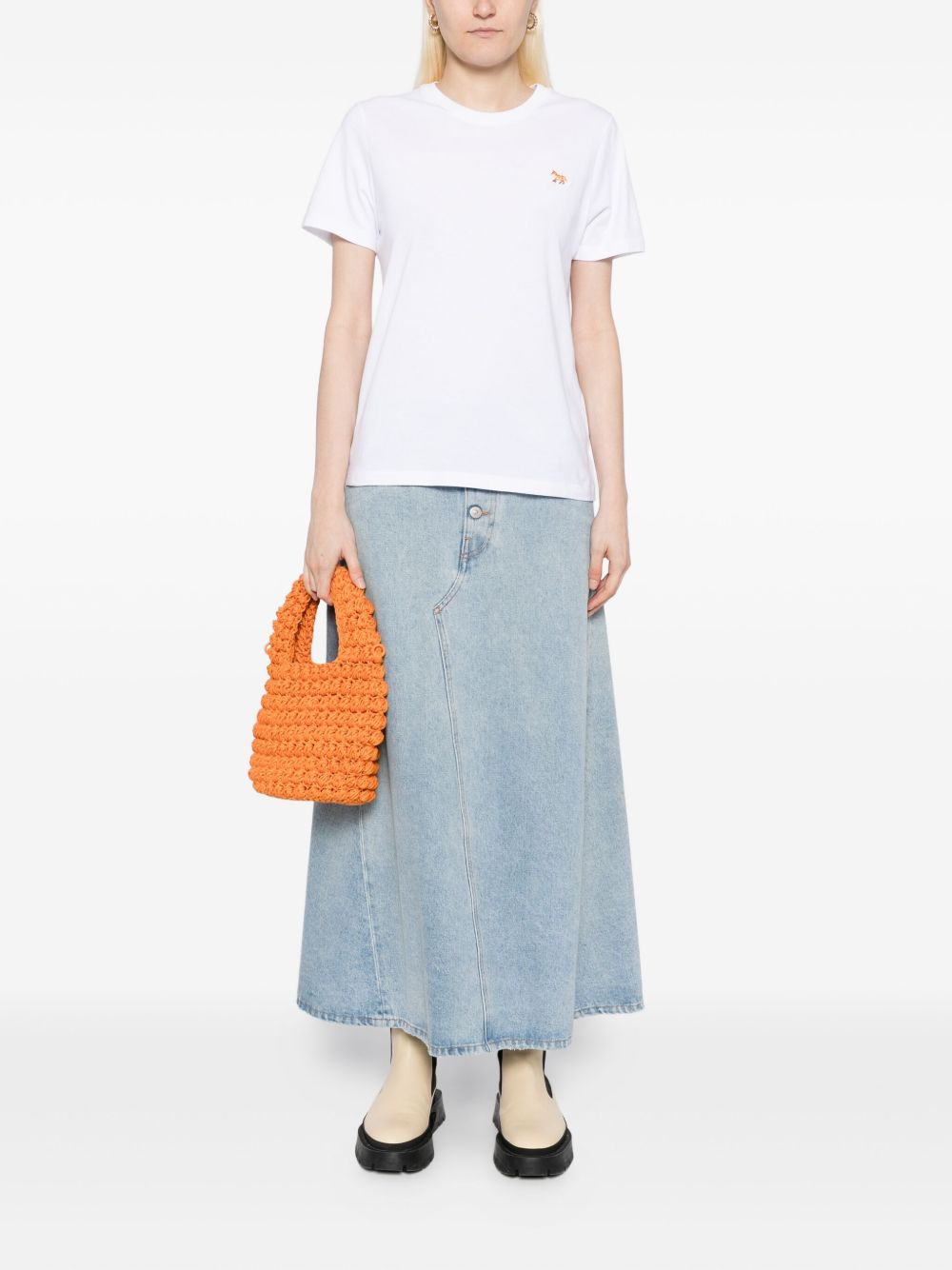[MAISON KITSUNE] T-shirts Short Sleeve SS26 PW00115KJ7026P100