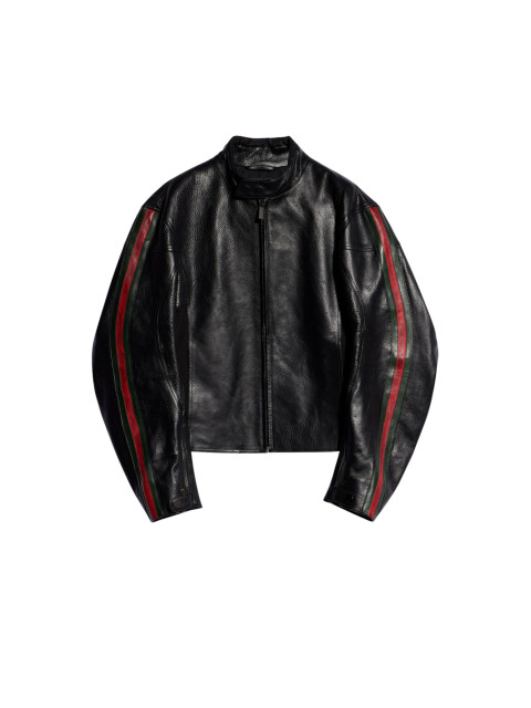 [Gucci] Leather Jacket FW26 874158 XNBDW