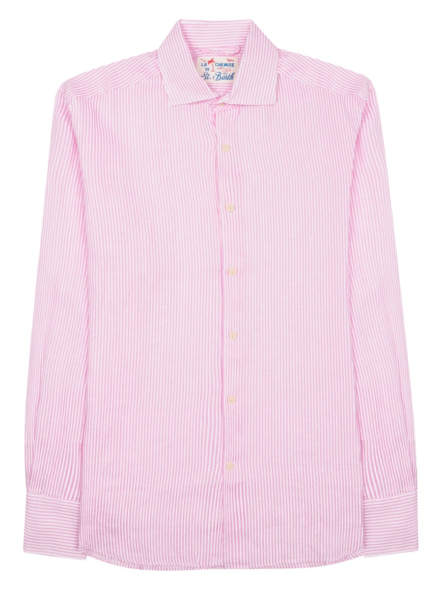 [MC2 Saint Barth] Shirts Long Sleeve SS26 PAMP001_07617L23