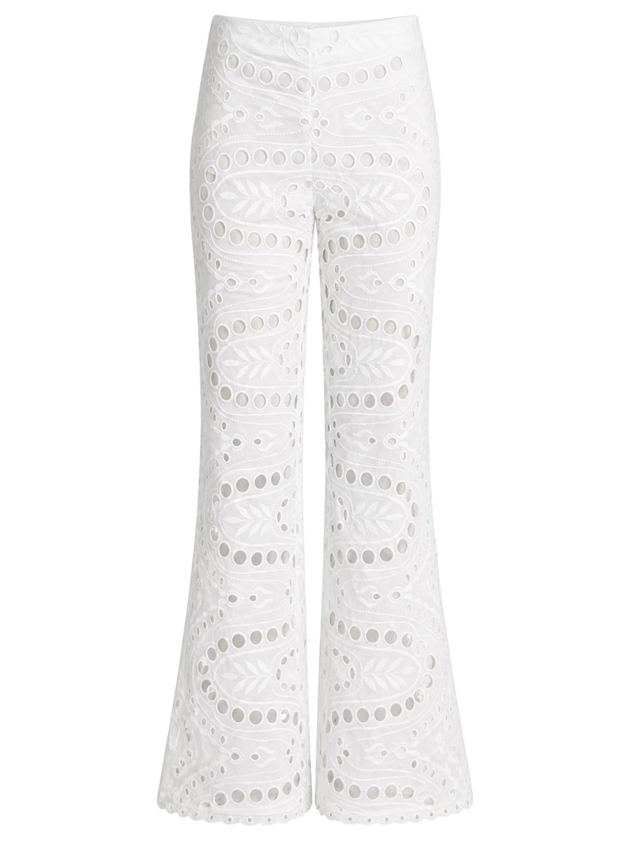 [CHARO RUIZ] Pants SS26 263501_WHITESEALACE