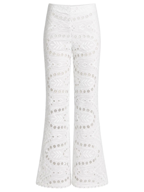 [CHARO RUIZ] Pants SS26 263501_WHITESEALACE