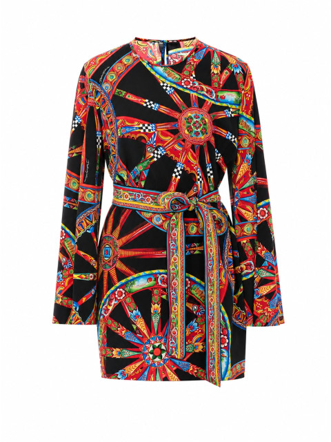 [Dolce & Gabbana] Long sleeve dress FW26 F623ATFSA9UHN6CL