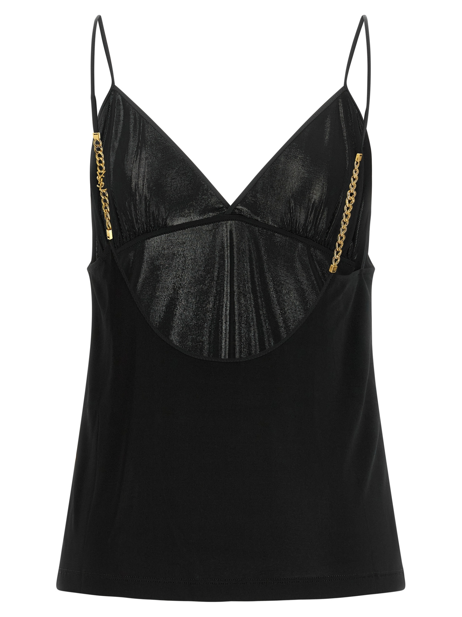 [Saint Laurent] T-shirts Sleeveless FW26 876793Y38DS1000