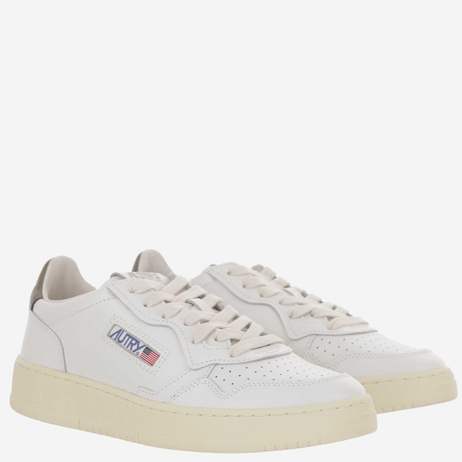 [AUTRY] Sneakers FW26 AULWLL28LEATLEATWHTCHOCO