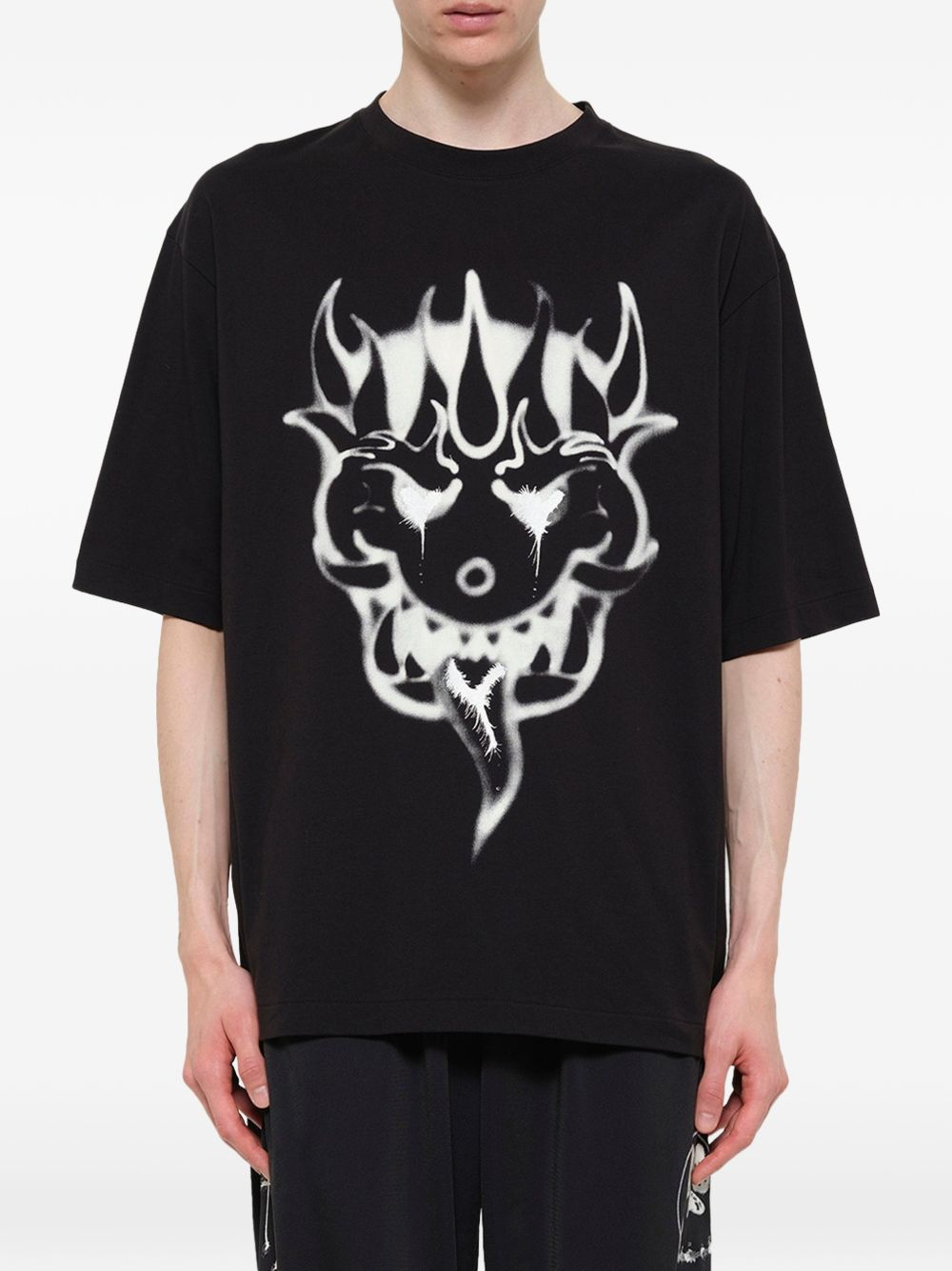 [Y - 3] T-shirts Short Sleeve FW26 KQ8596BLACK
