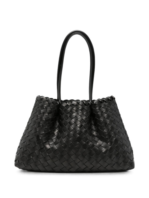 [ELLEME] Tote bag FW26 DIMPLE MEDIUM WOVEN BLACK
