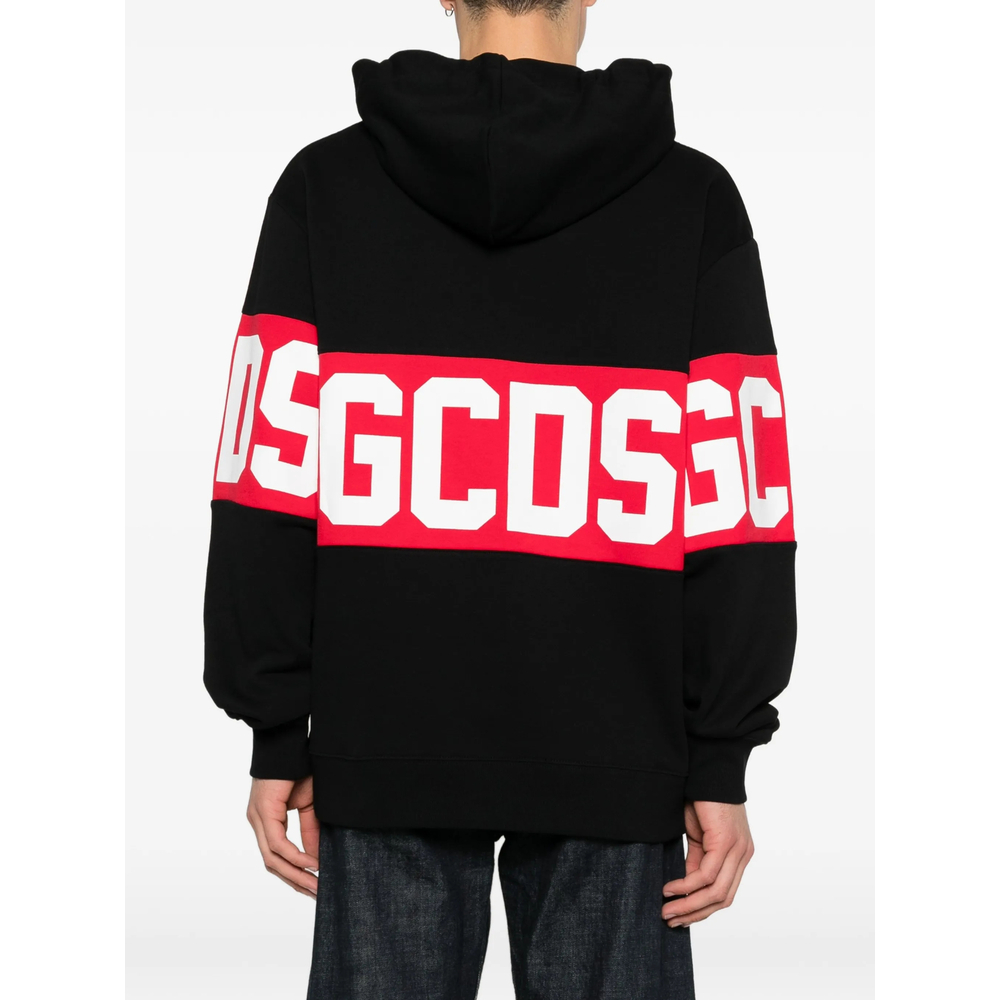 [GCDS] Hoodie FW26 Z0MLQE138F004  BLKRE