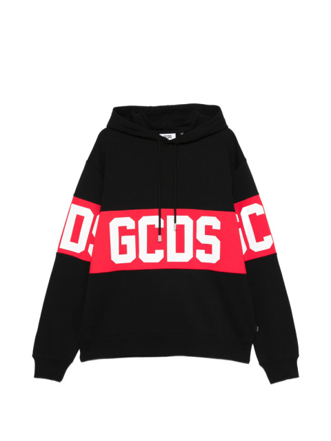 [GCDS] Hoodie FW26 Z0MLQE138F004  BLKRE