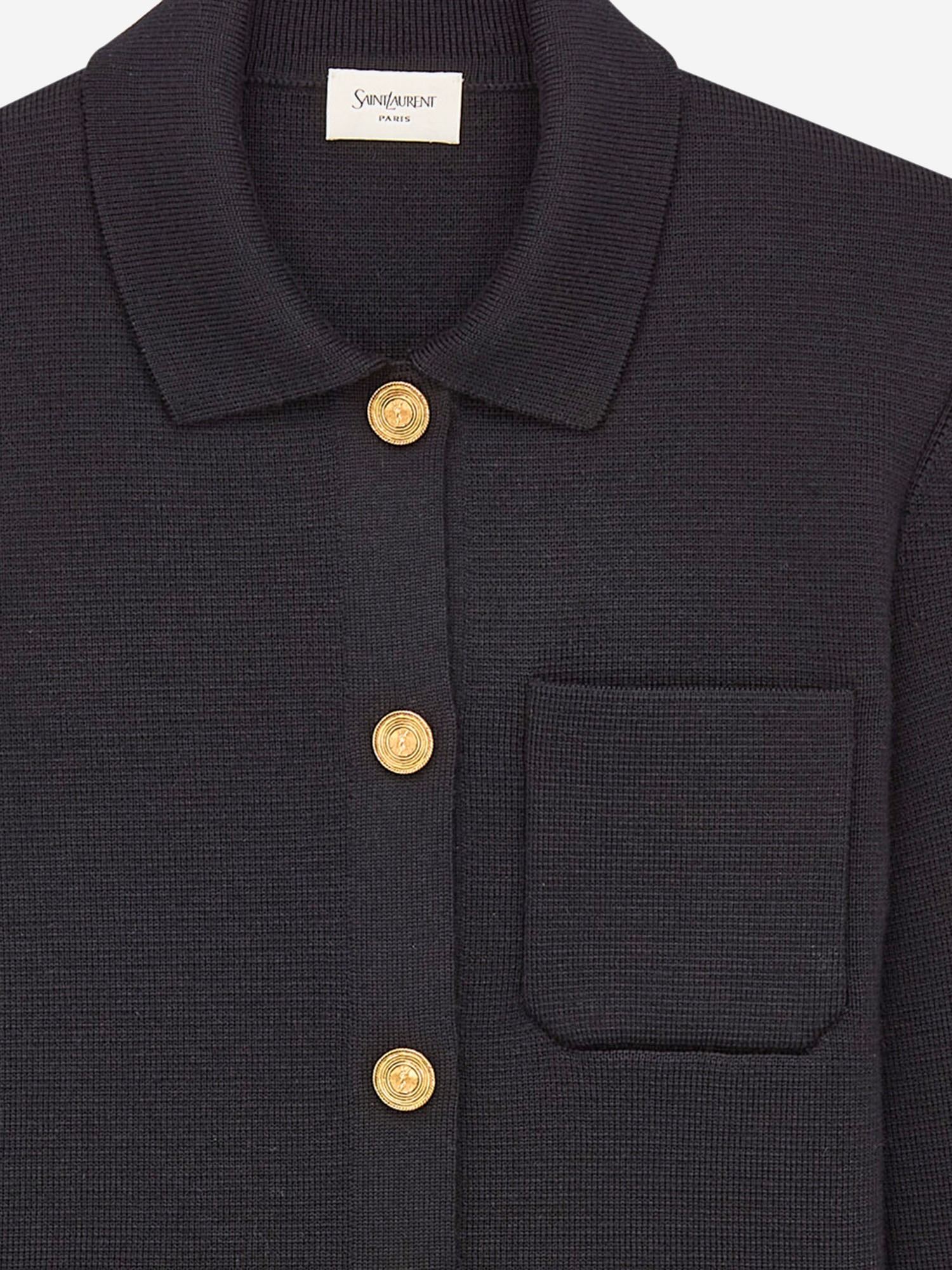 [Saint Laurent] Cardigan FW26 A0044ZY76TR1000