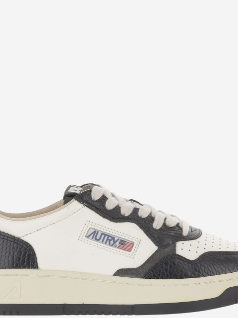 [AUTRY] Sneakers FW26 AULWCZ05LEATCOPRINTMRSHBLACK