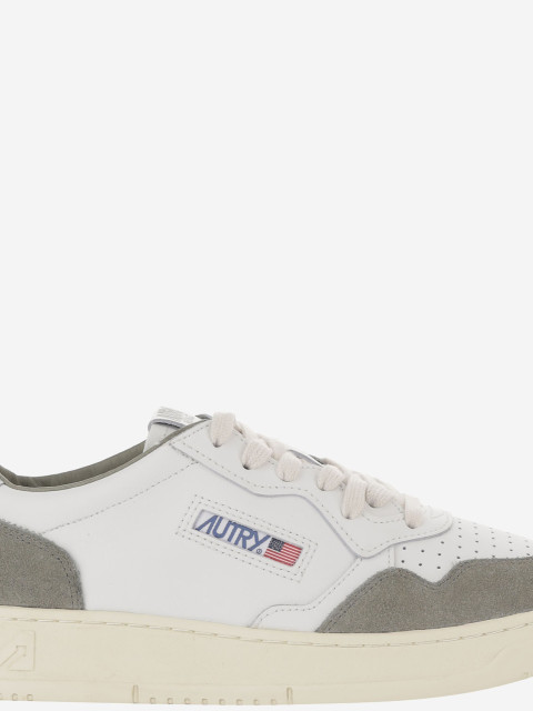 [AUTRY] Sneakers FW26 AULMFT21SOFLEASUEWHTSMOKEDGRN