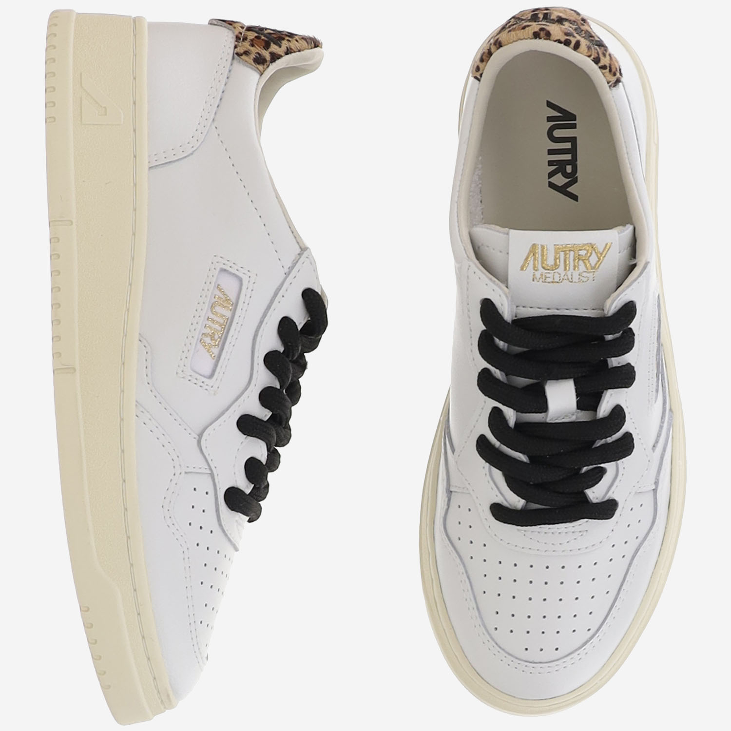[AUTRY] Sneakers FW26 AULWOC02LEAPOLACE WHITELEOPARD