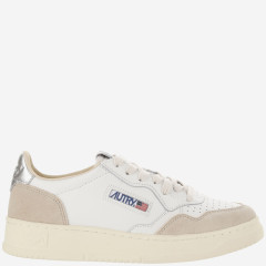 [AUTRY] Sneakers FW26 AULWLS74LEATSUEDEWHTSILVER