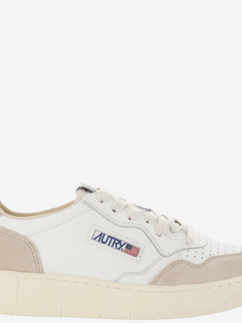 [AUTRY] Sneakers FW26 AULWLS74LEATSUEDEWHTSILVER