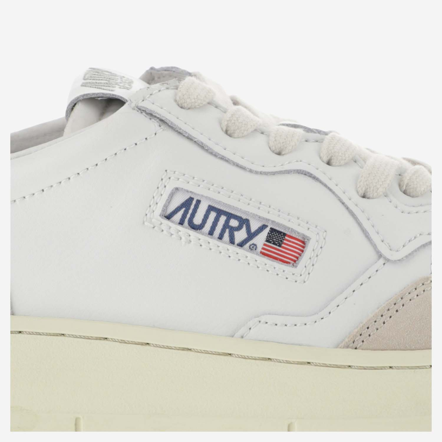 [AUTRY] Sneakers FW26 AULMLS33LEATSUEDEWHITE