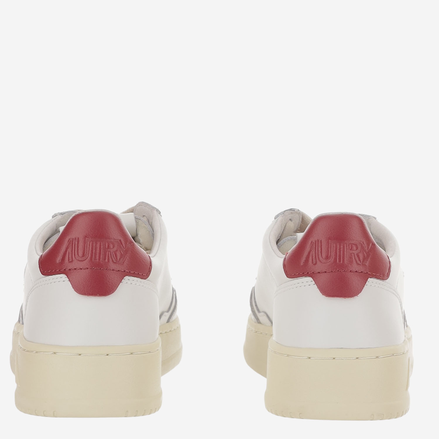 [AUTRY] Sneakers FW26 AULWLL33LEATLEATWHTDEEPCLARET