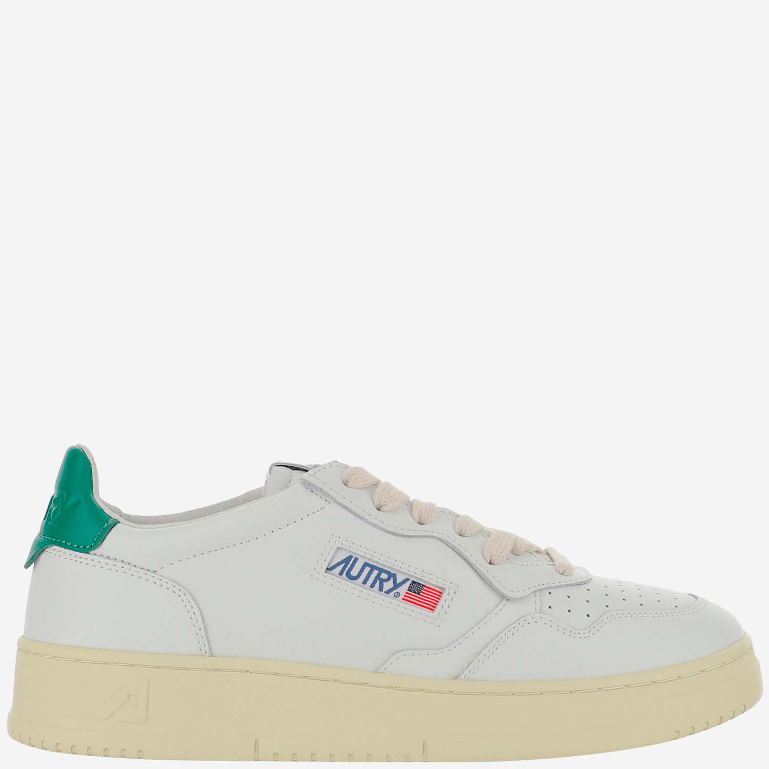 [AUTRY] Sneakers FW26 AULMLL20LEATLEATWHTGREEN