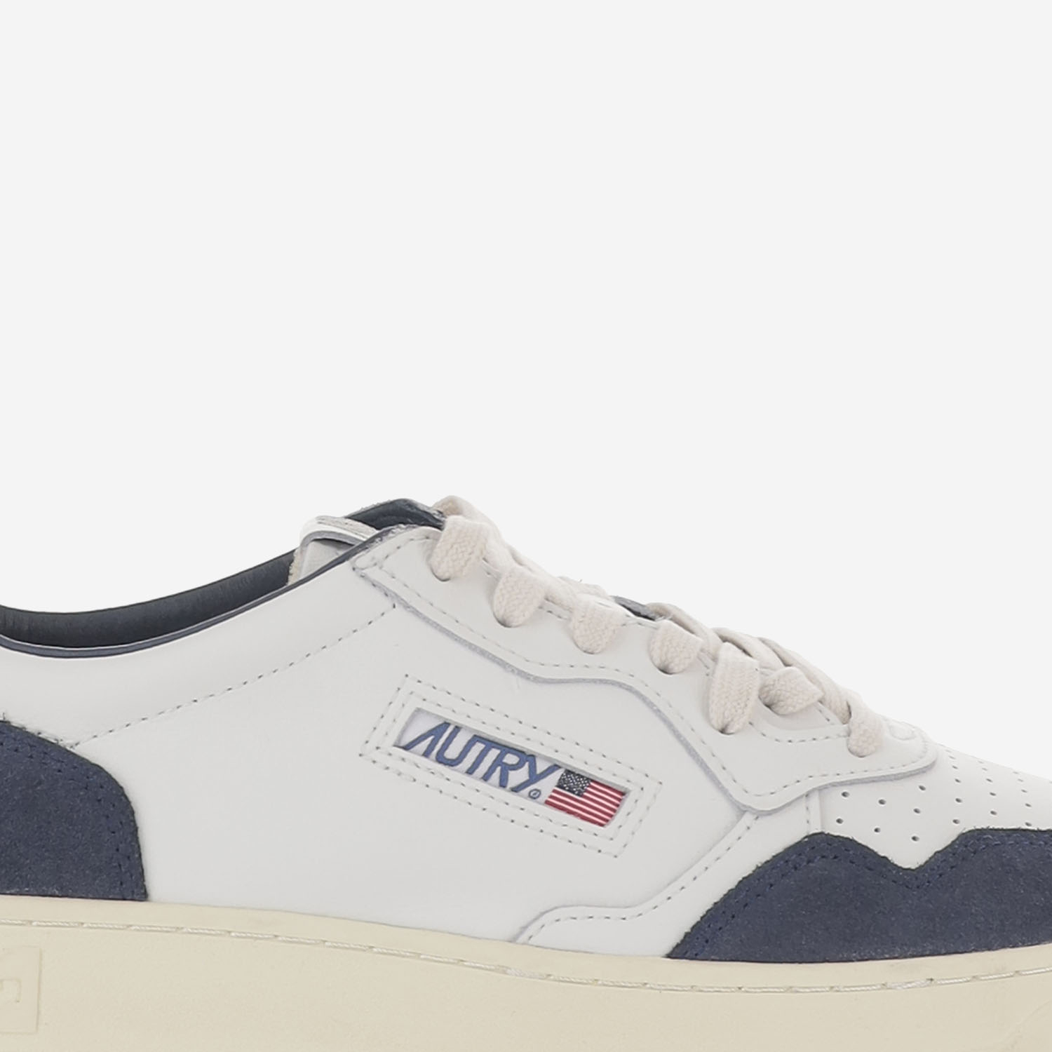 [AUTRY] Sneakers FW26 AULMFT22SOFLEASUEWHTDENIM
