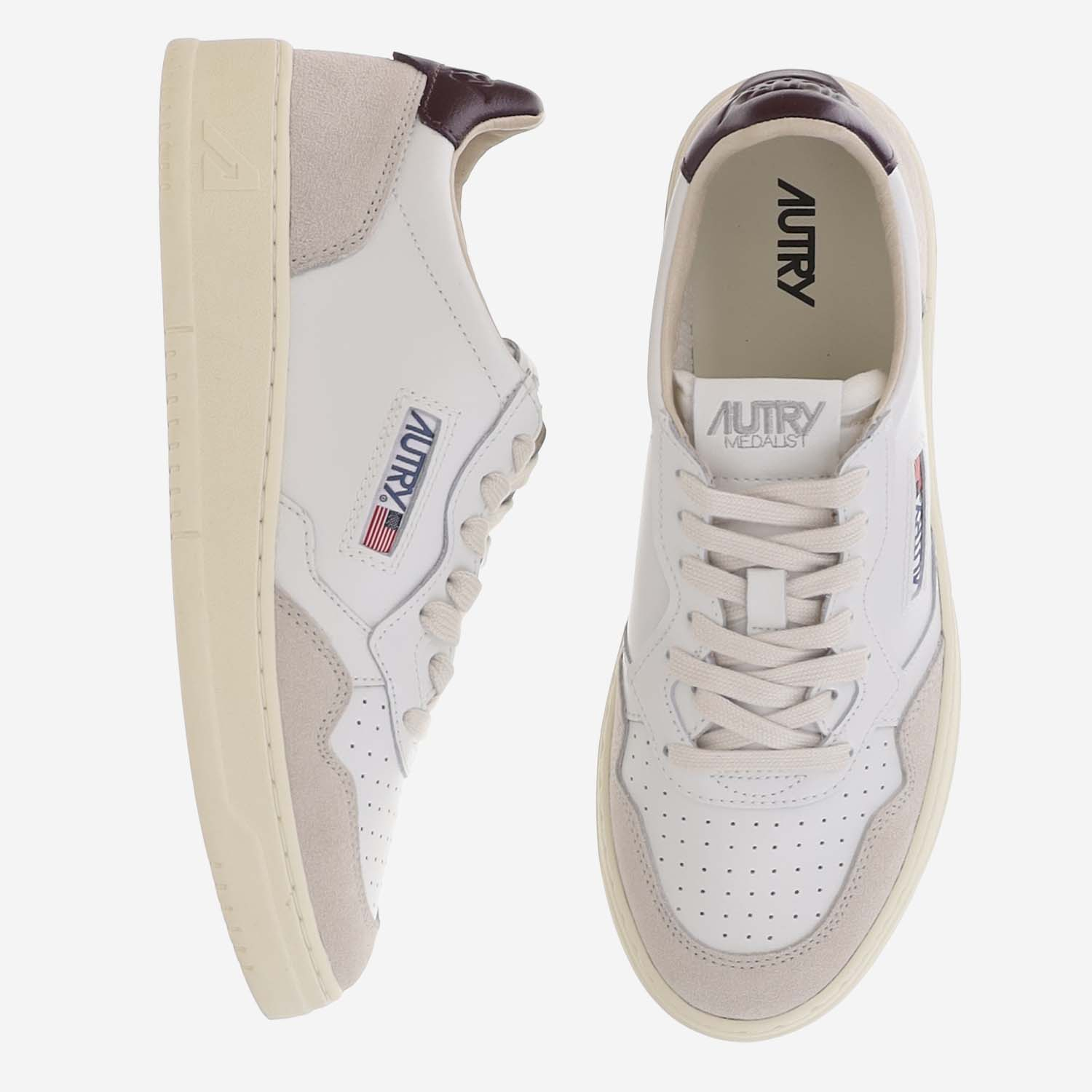 [AUTRY] Sneakers FW26 AULWLS18LEATSUEDE WHTFIG