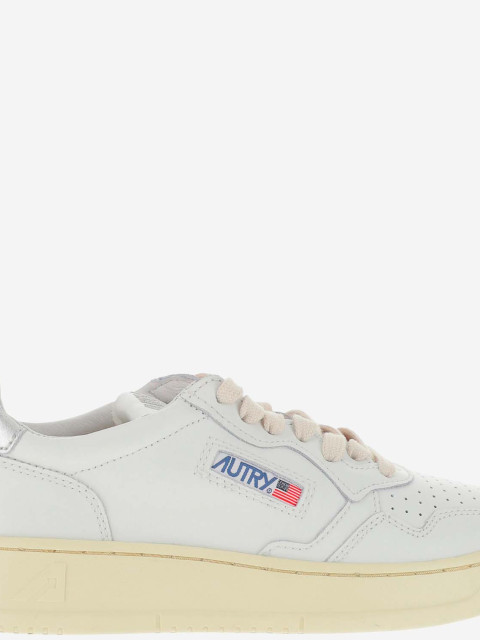 [AUTRY] Sneakers FW26 AULWLL05LEATLEATWHTSILVER