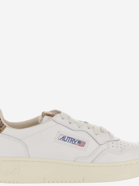 [AUTRY] Sneakers FW26 AULWHJ02LEASUECOLLEGWHTLEOPRINT