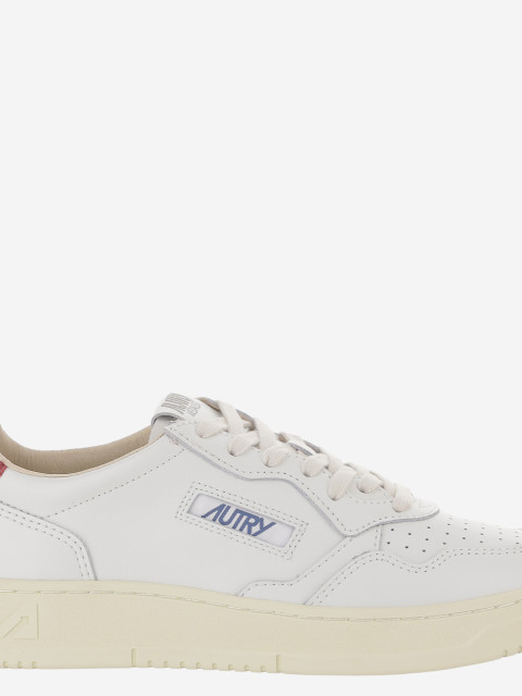 [AUTRY] Sneakers FW26 AULMBJ01LEASUELOGOWHTDEEPCLARET