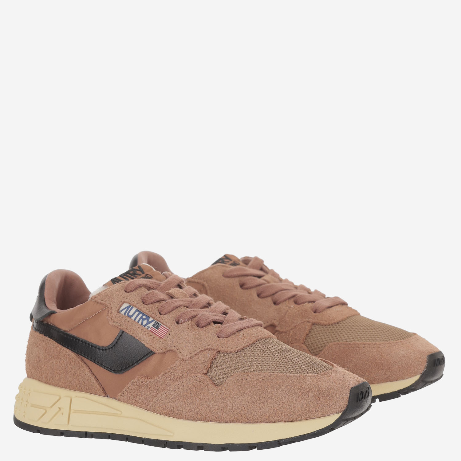 [AUTRY] Sneakers FW26 WWLWUT54SUEDENETMOCHABLK
