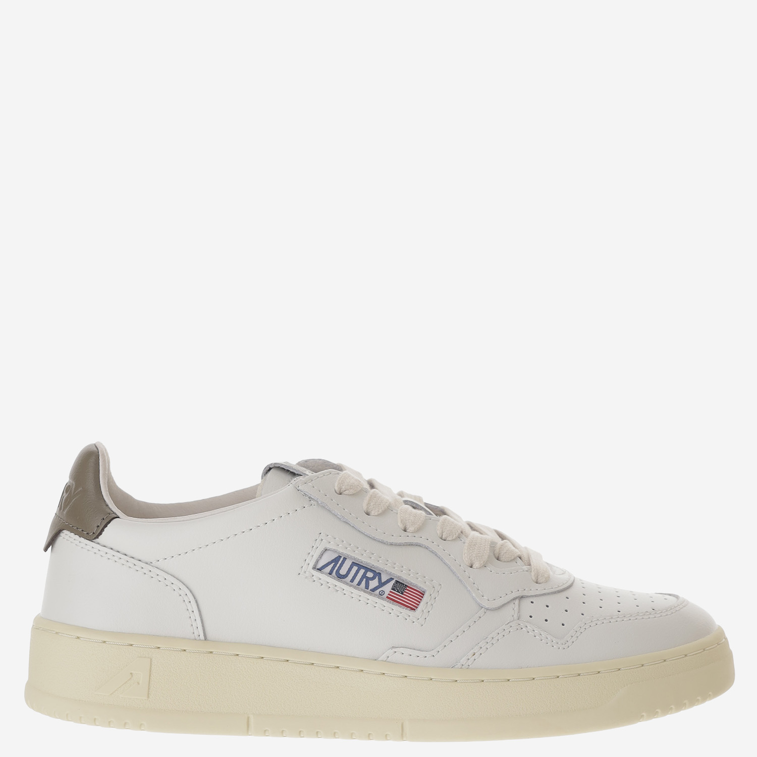 [AUTRY] Sneakers FW26 AULMLL28LEATLEATWHTCHOCO