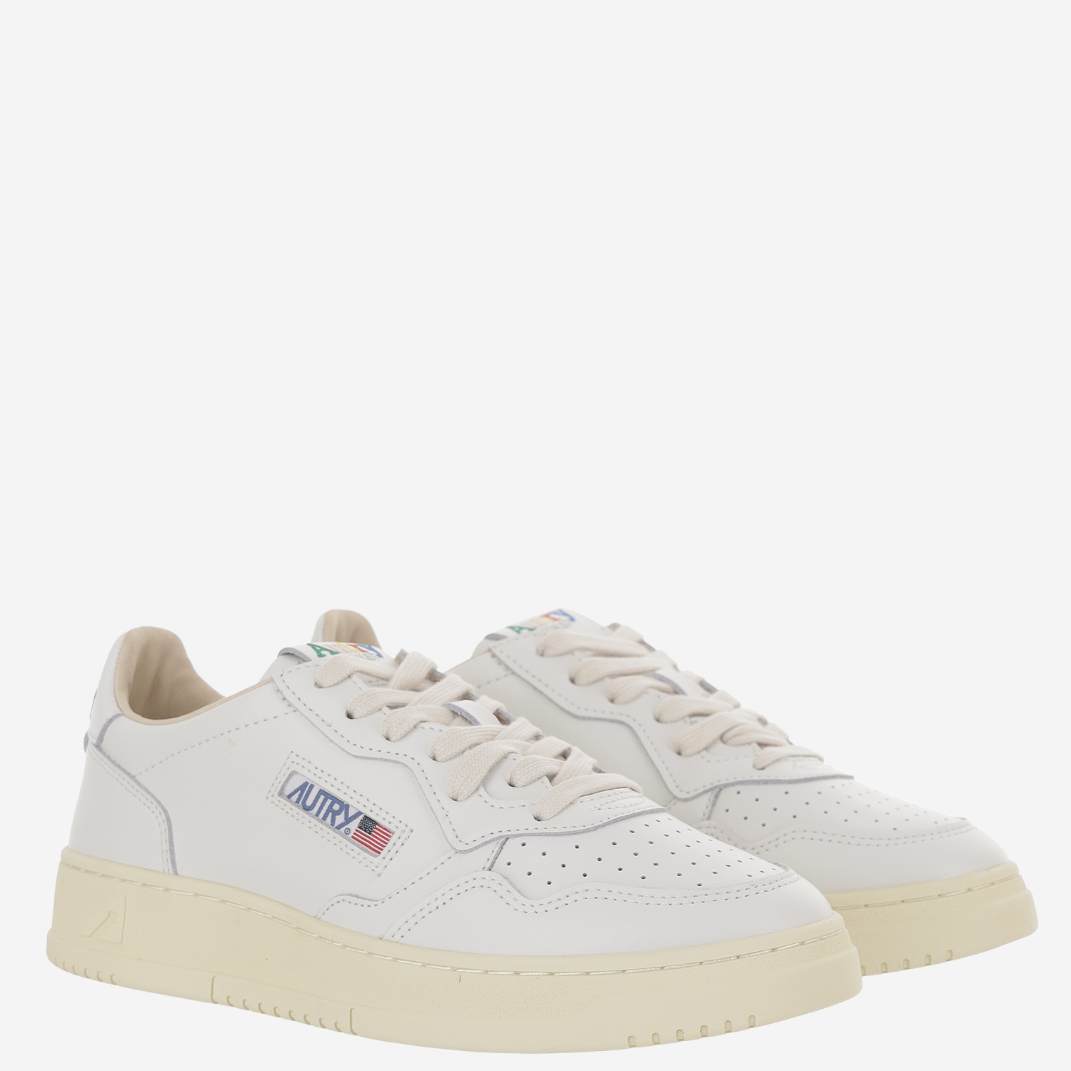 [AUTRY] Sneakers FW26 AULMBG01LEALOGOWHT