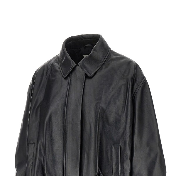 [Arma] Leather Jacket FW26 003L26600902.BLACK-BLACK