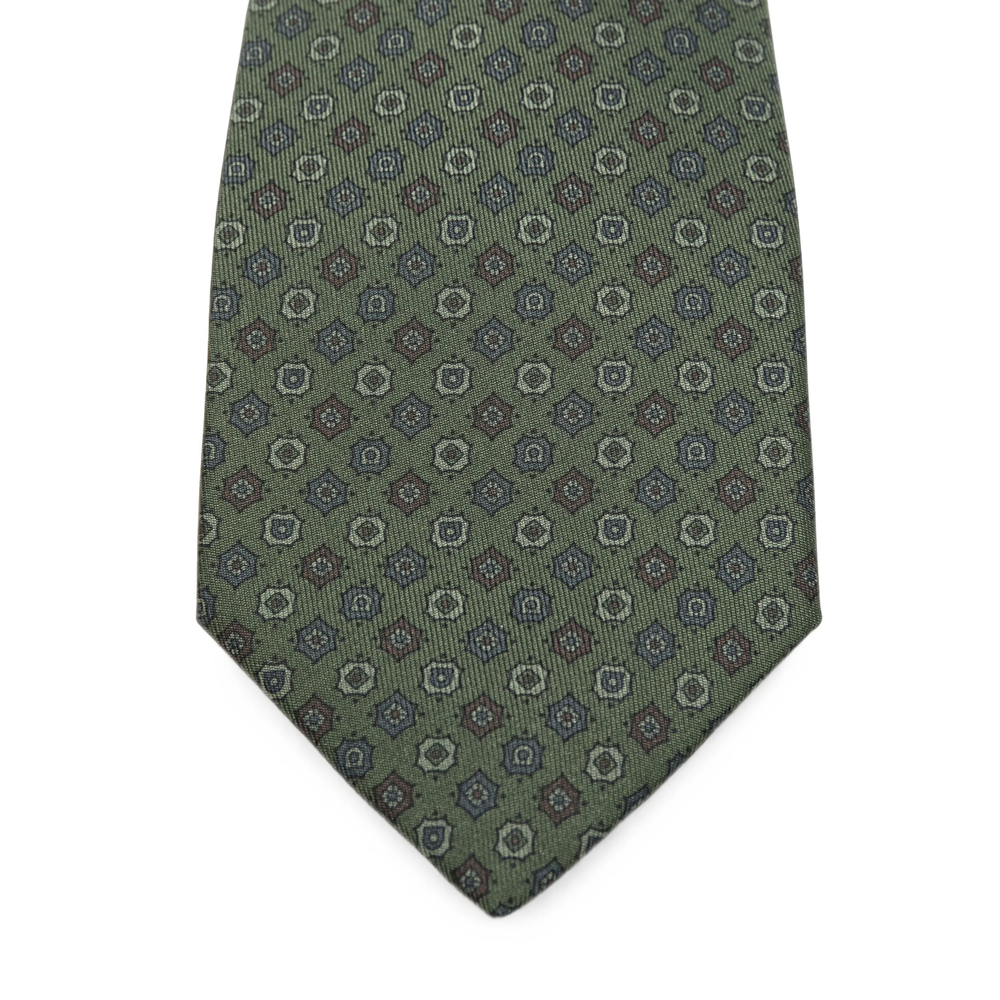 [Ferragamo] Tie FW26 351476 0797327 OLIVE