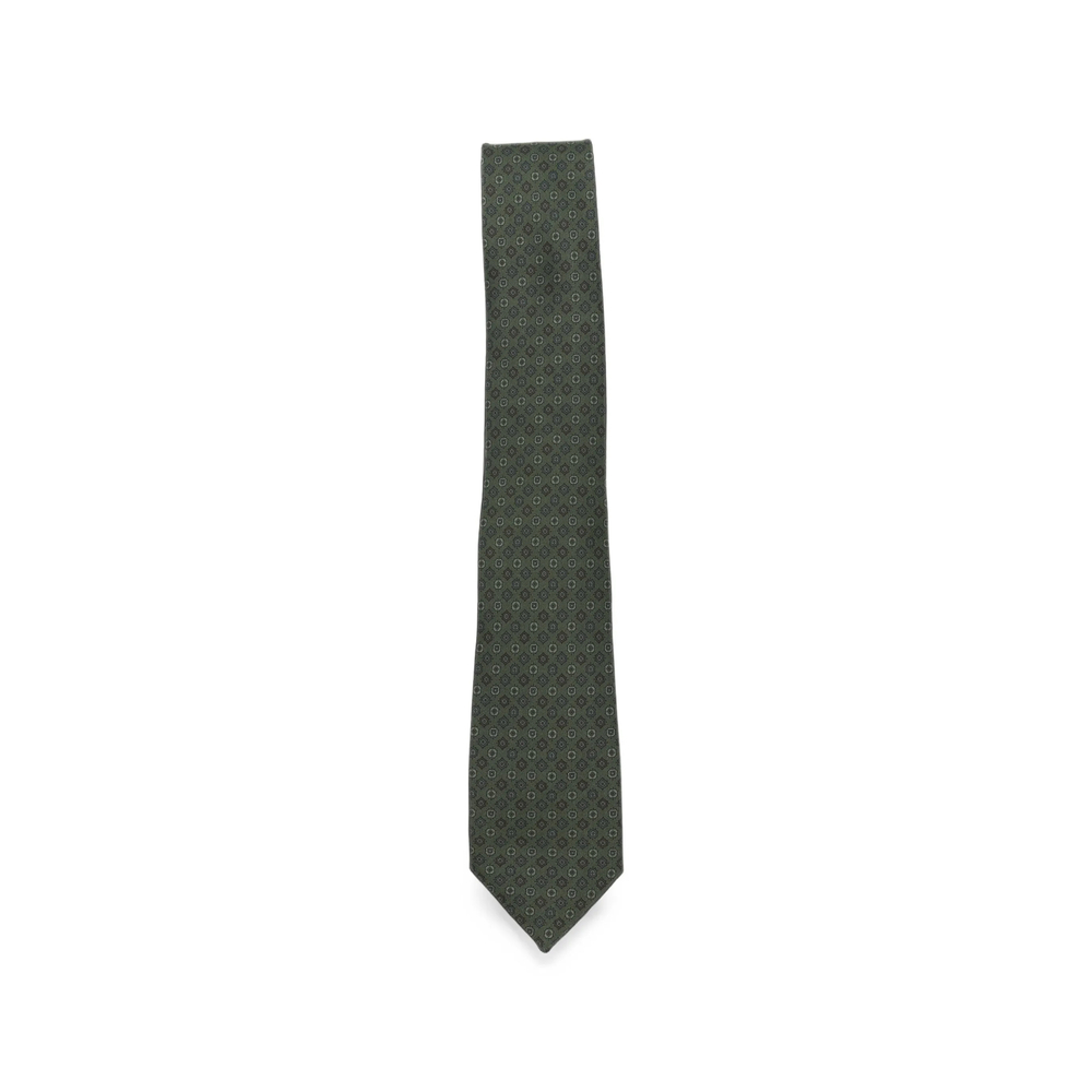 [Ferragamo] Tie FW26 351476 0797327 OLIVE