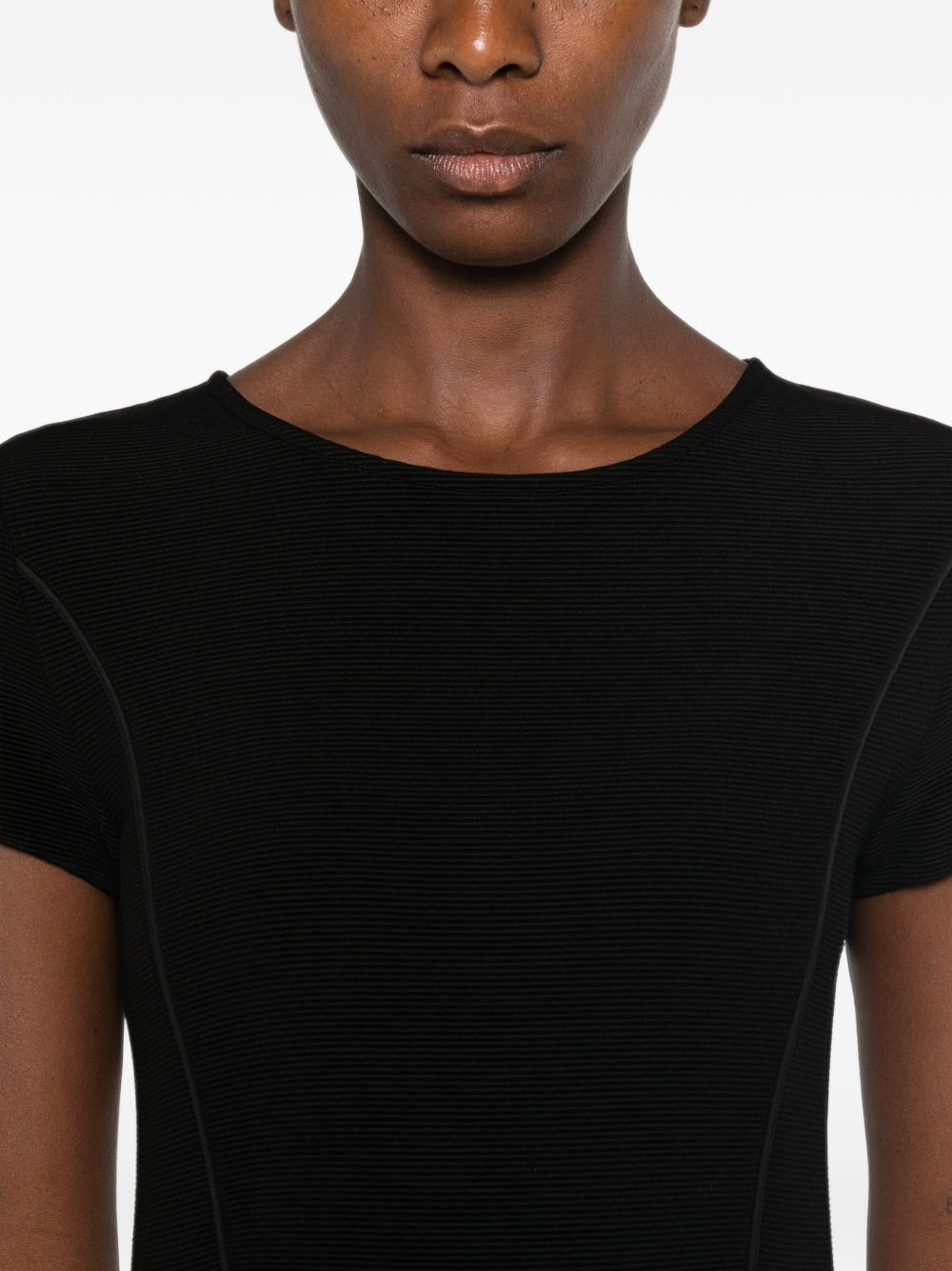 [Emporio Armani] Short sleeve dress FW26 EW004706AF25834UC001