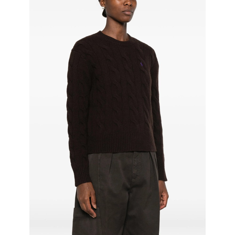 [Ralph Lauren] Knitwear FW26 211A91216017  BROWN