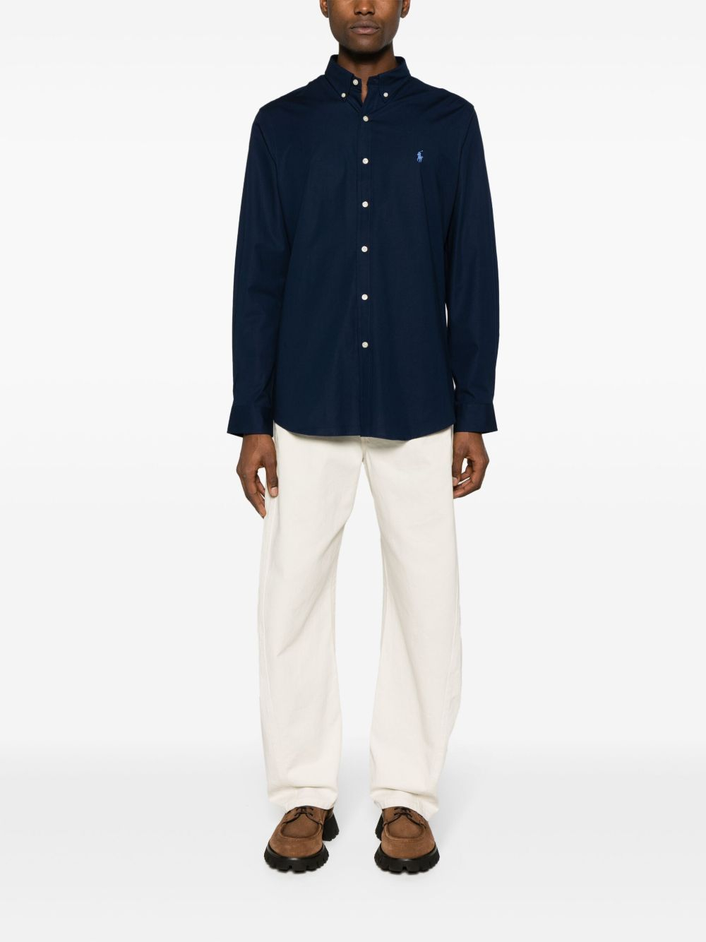 [Polo Ralph Lauren] Shirts Long Sleeve FW26 710928254 001