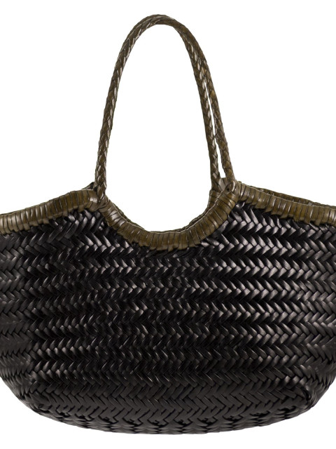 [Dragon] Tote bag CO 8829BI BLACK/KHAKI