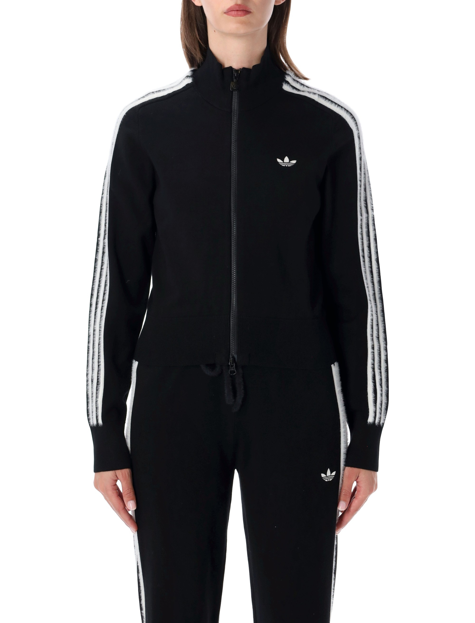 [ADIDAS ORIGINALS] Knitwear FW26 KS7366BLACK/WHIT