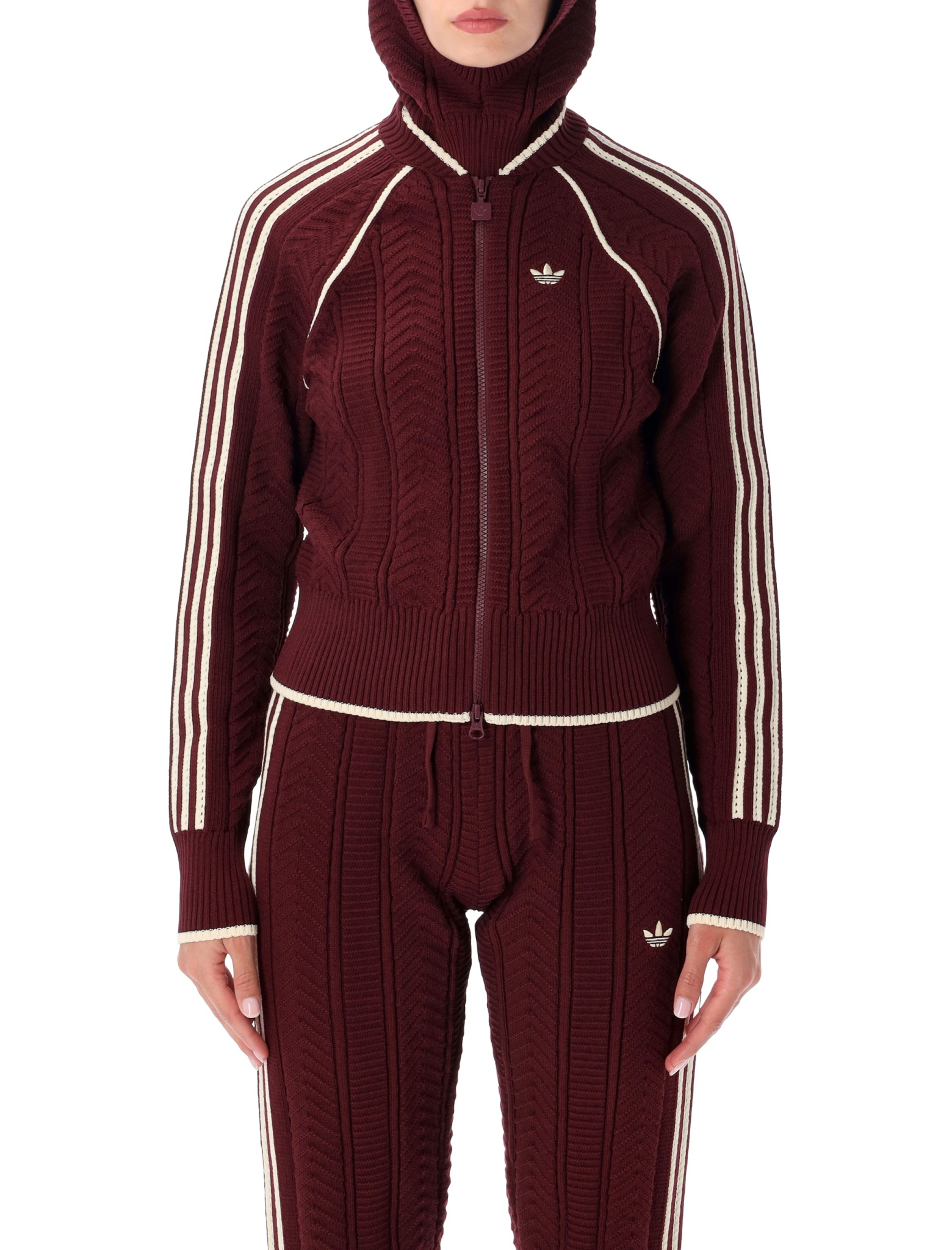 [ADIDAS ORIGINALS] Casual Jacket FW26 KR8941MAROON/VIV
