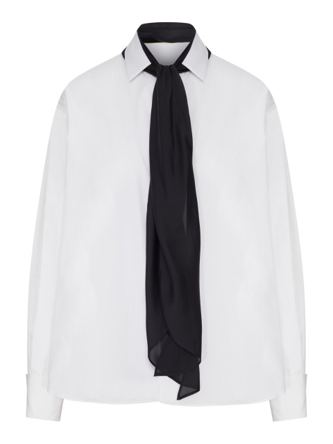 [Sacai] Shirts Long Sleeve FW26 2608616151 OFF WHITE