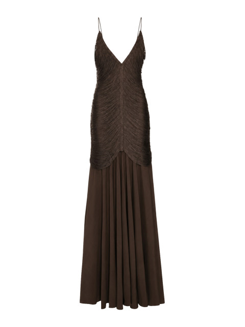 [Bless] Sleeveless dress FW26 NOSTALGIADARK BROWN