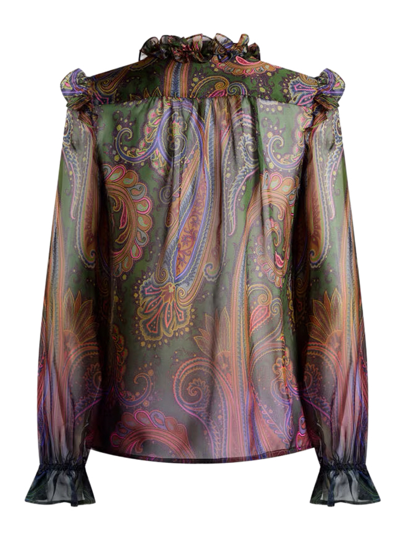 [Etro] Blouse FW26 WRIA007899SP12BX0893 GREEN