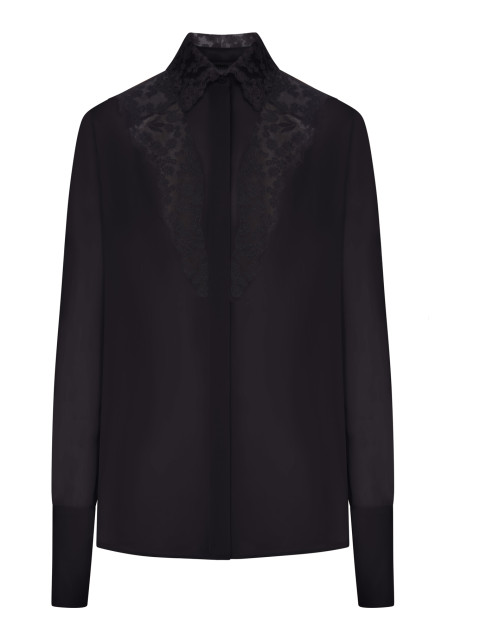 [Fendi] T-shirts Long Sleeve FW26 FS8381B1UKF0QA1 BLACK