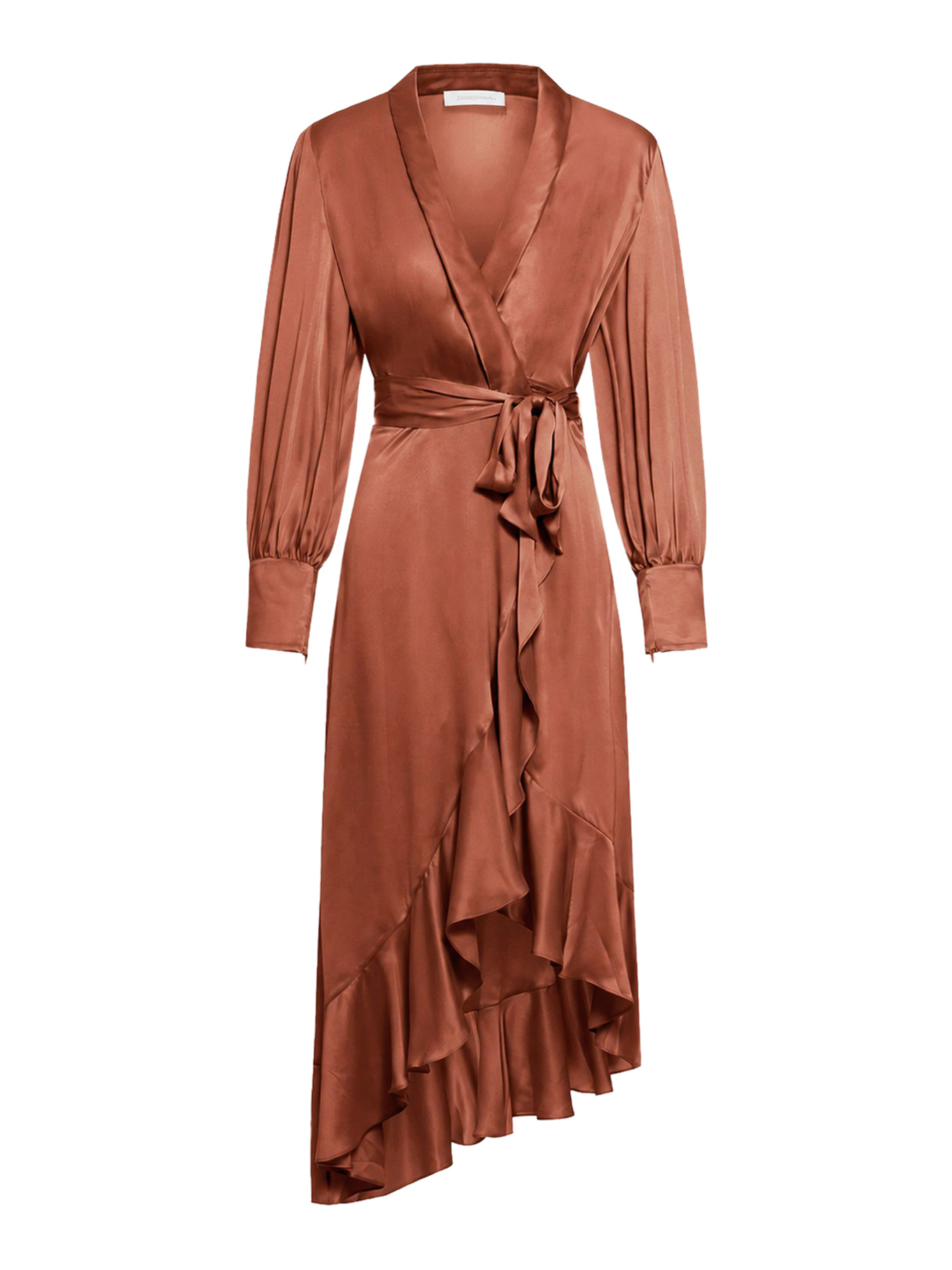 [Zimmermann] Long sleeve dress FW26 8066DF26RBLSHR BLUSH ROSE