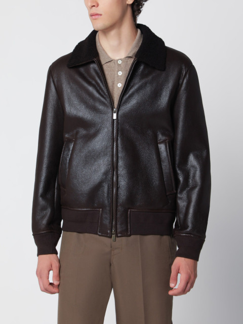 [SALVATORE SANTORO] Leather Jacket FW26 51694SUE
