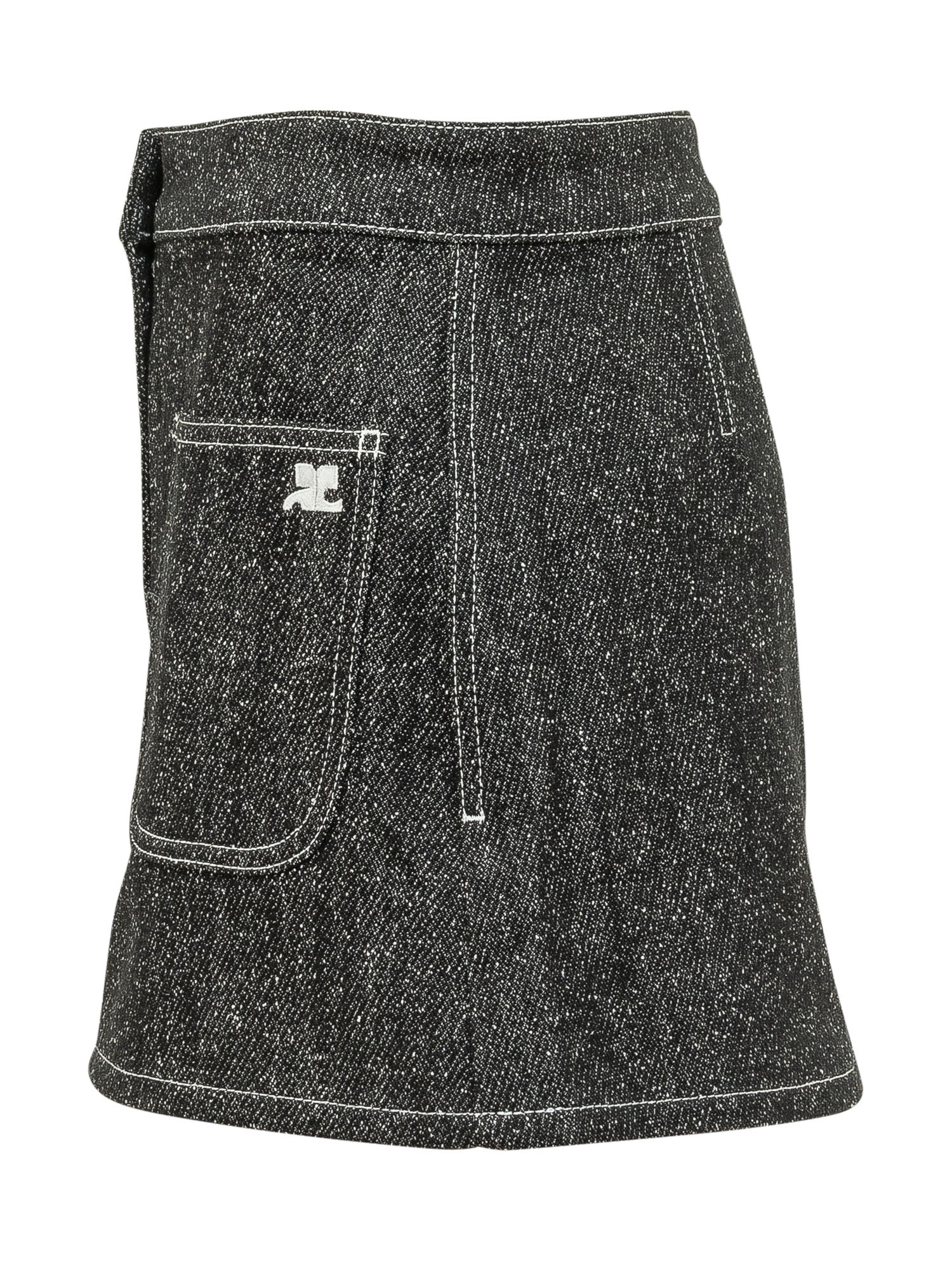 [Courreges] Mini skirt FW26 426DJU437DE0068 9901