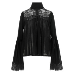 [Zimmermann] Blouse FW26 9283TF261BLK